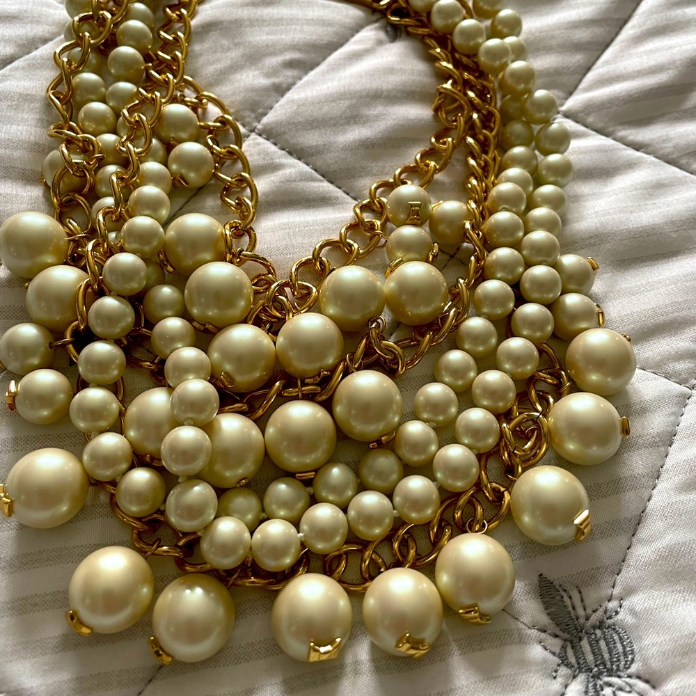 Kate Spade Purely Pearly Statement Necklace